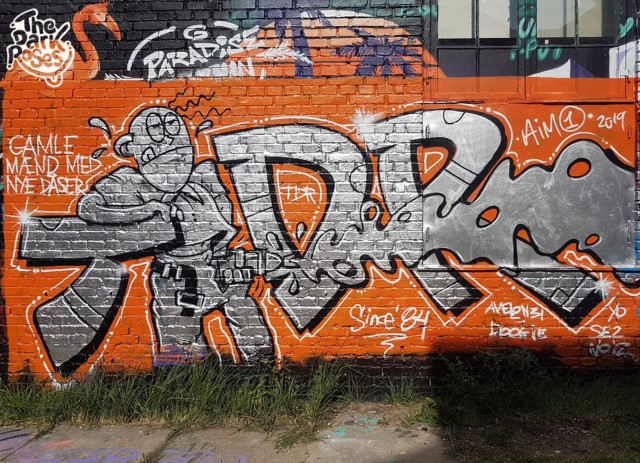 Avelon 31, Doggie, Se2 and Noiz... ★ TDR ★ Gamle Mænd Med Nye Dåser by Aim 1 - The Dark Roses - Copenhagen, Denmark 2019